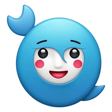 Verificacion de Tiktok azul sticker