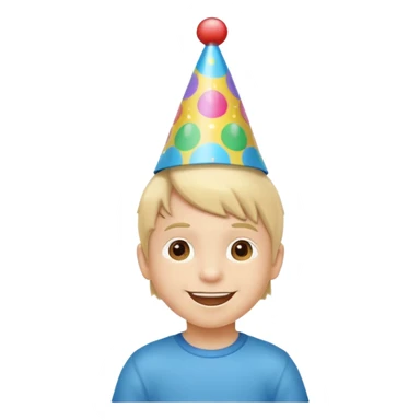 Birthday little boy sticker