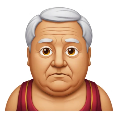 Fat Grandad Roman sticker