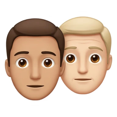 Happy sad guy sticker