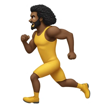 side profile pantera running sticker