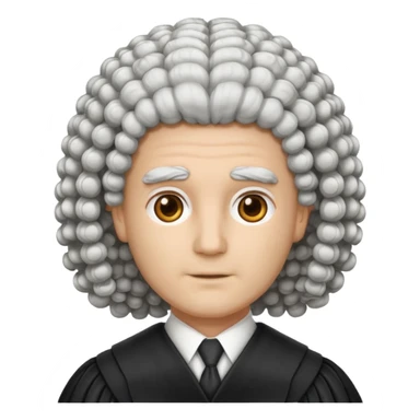 Courtroom Items, only Judge’s Wig – traditional courtroom attire

 sticker