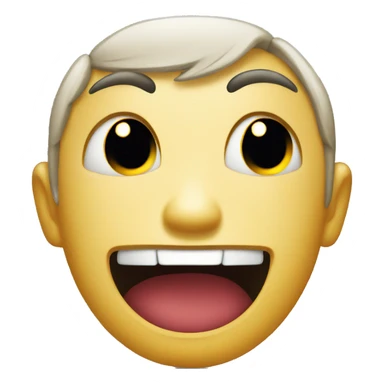 Tearing with happiness  sticker