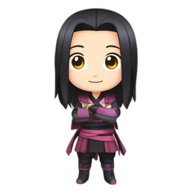 Nezuko porte zenitsu sticker