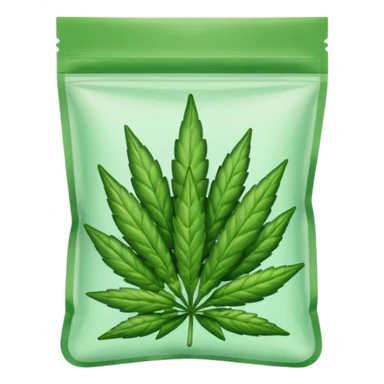 weed bud pack zip transparent sticker