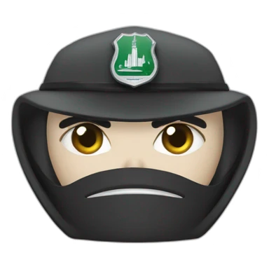 Abu dhabi police symbol sticker