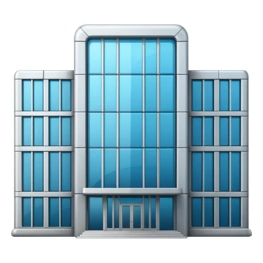 embassy building icon, no flag sticker