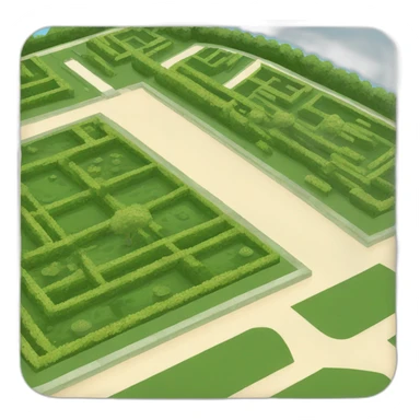 Gardens of Versailles sticker