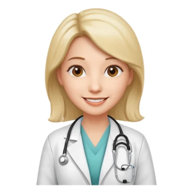 Femme médecin sticker