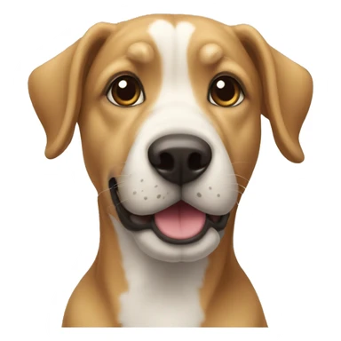 Un chien qui dis salut sticker