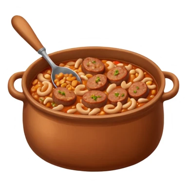 cassoulet avec saucisse sticker