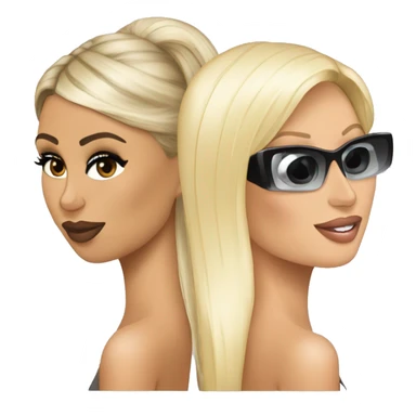 Kim Kardashian e Paris Hilton sticker