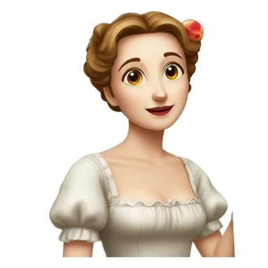 géraldine la mère à loris qui bois de la grenadine et qui mange de la mélanine sticker