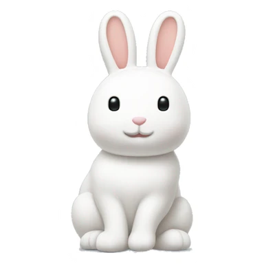Miffy the white bunny sticker