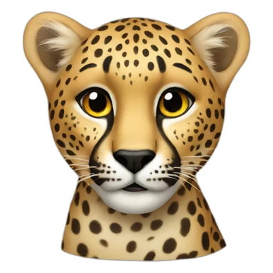 cheeta sticker