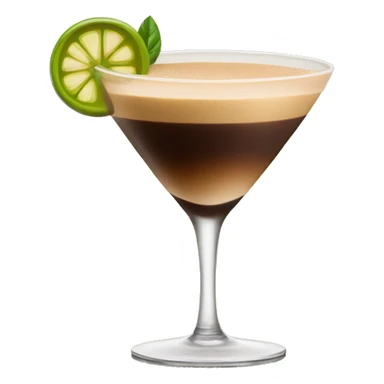 Espresso martini cocktail sticker