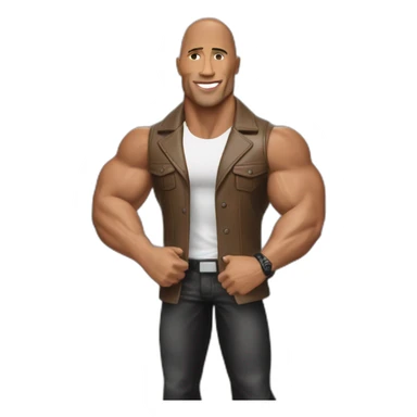 The rock fusionne avec barbie sticker