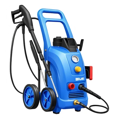 Pressure washer sticker