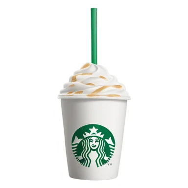 Starbucks coffee with the name Emilia on it sticker