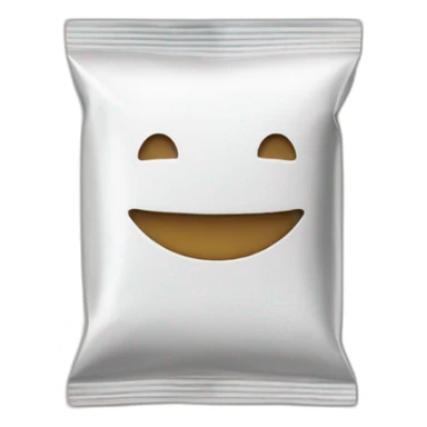 packet of product sticker