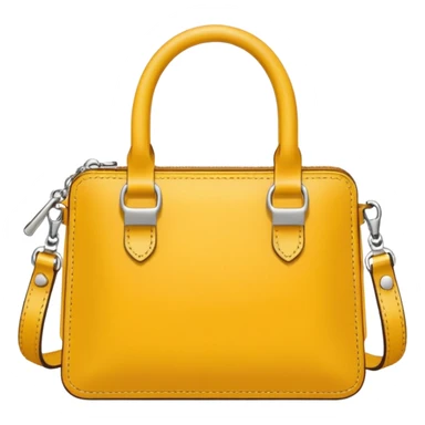 yellow purse sticker