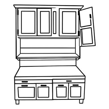 organizing kitchen cabinets sticker