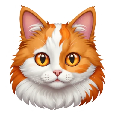 Cat with star eyes sticker