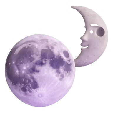 moon sticker