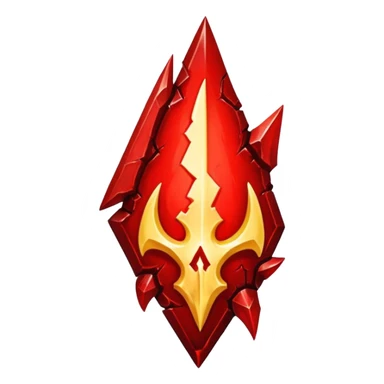 blood shard diablo sticker