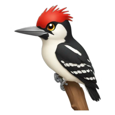 woodpecker sticker