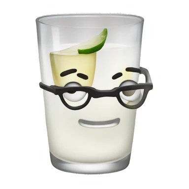 Raki glasses clinking sticker