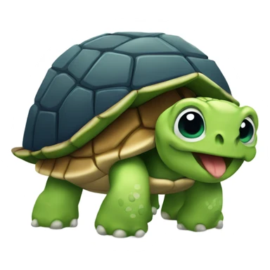 tortuga con alas sticker