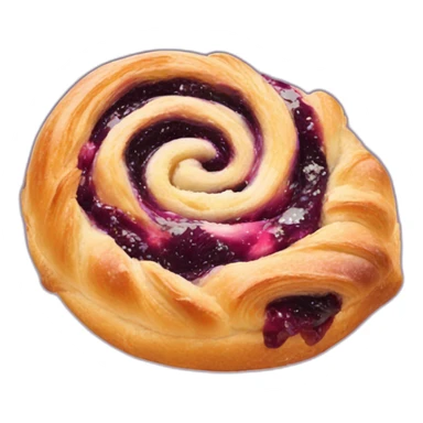 galaxy danish pastry sticker