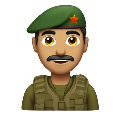 a kurdish soldier sticker