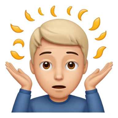 Person shaking their head in utter disbelief  sticker