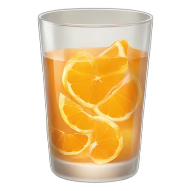 A glass of marmalade  sticker