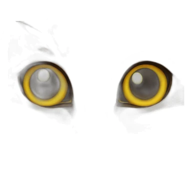 sunflower cat face sticker