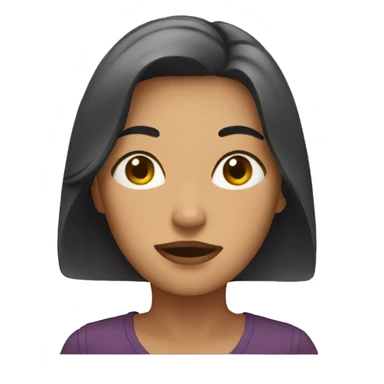 sigh (woman) sticker