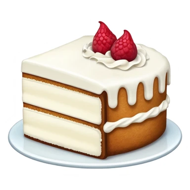 CAKE slice cream sticker