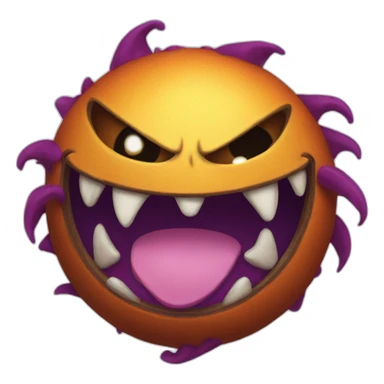 Monstar boll sticker