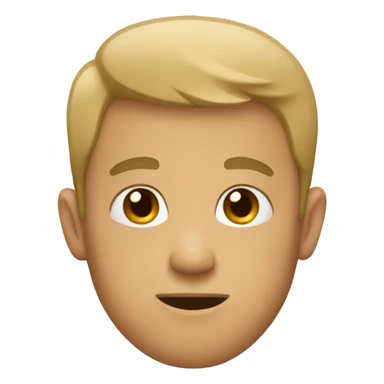 Beige emojis sticker