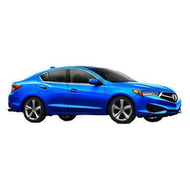 blue ILX acura sticker