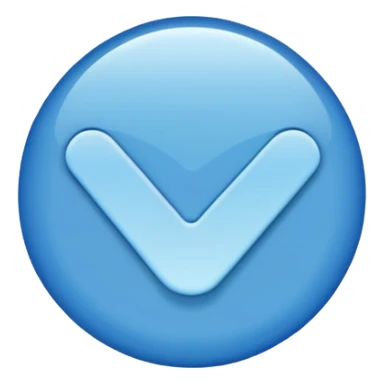 blue tick officell sticker