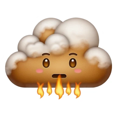 A huge fart stinky sticker