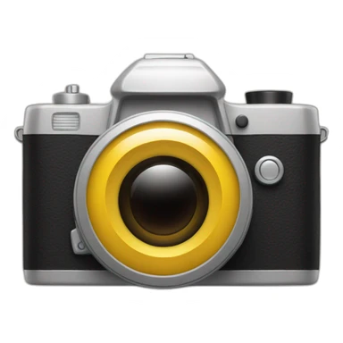 camera avec une main qui la tient sticker