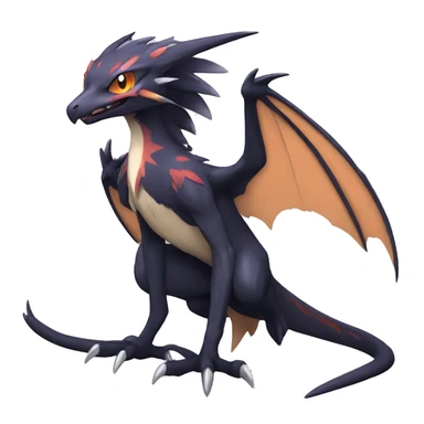 Cool Nargacuga-Noivern-Pokémon Full Body sticker