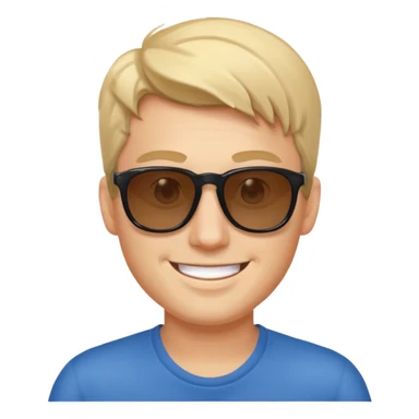 Guy with a sunglass sticker