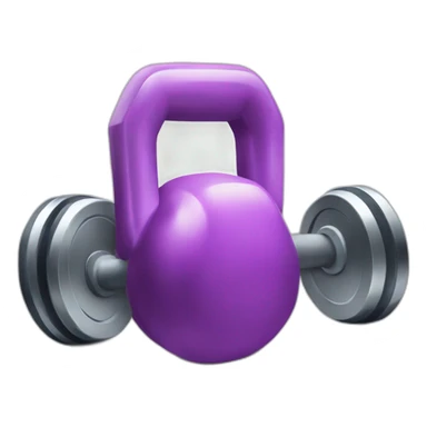 gym dumbell sticker