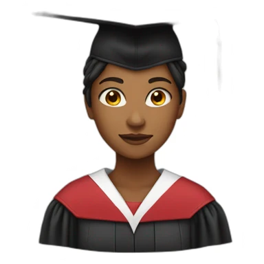 GIRL graduate sticker