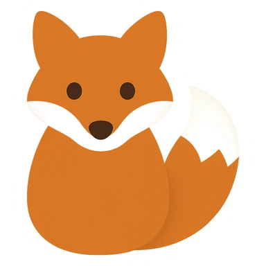 Fox sticker